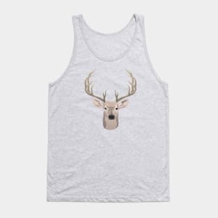 Beautiful buck with big antlers Tank Top